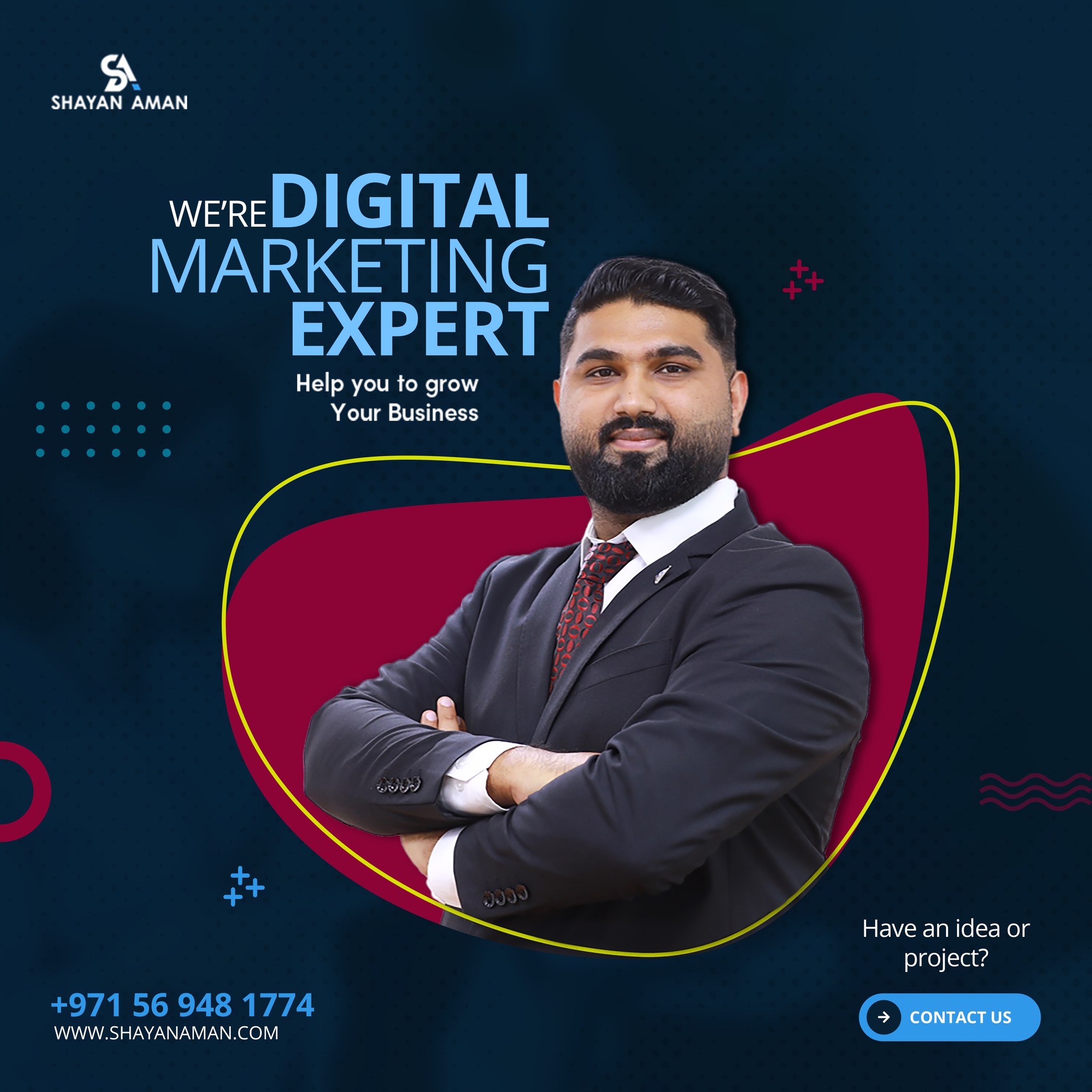 shayan aman Digital marketing Dubai